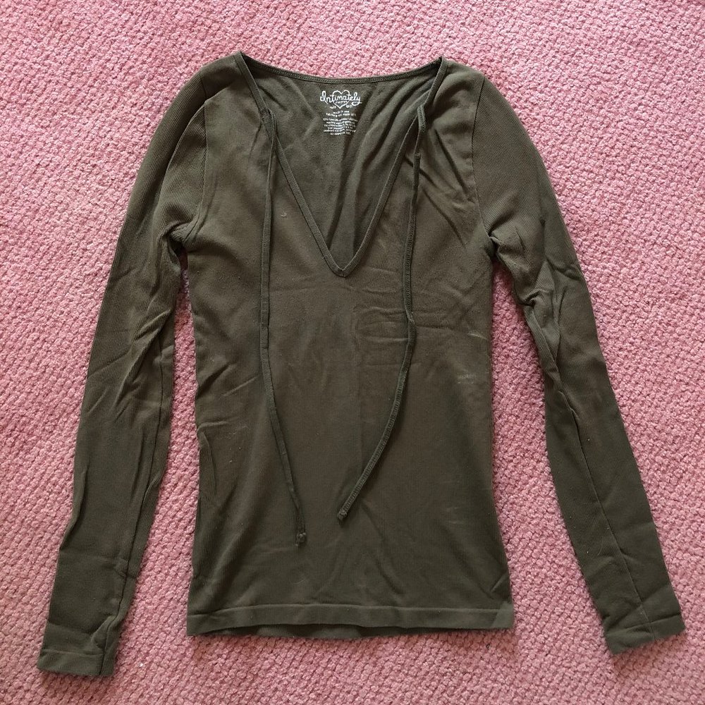 Free People Intimately Long-Sleeve Shirt